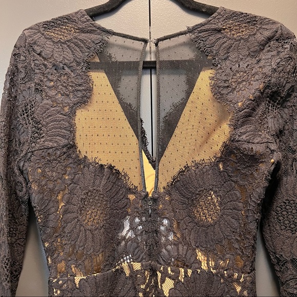 Alexis Black Lace Ramzes Romper - Picture 8 of 10